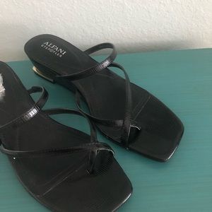 Alfani Wedge Strappy Sandals NWOT